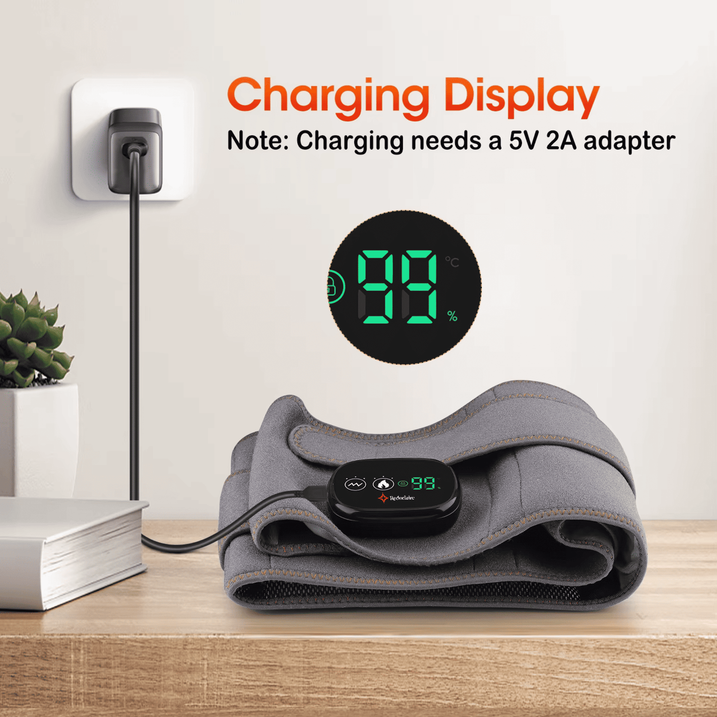 Reduclaire™ Heat Massage Belt