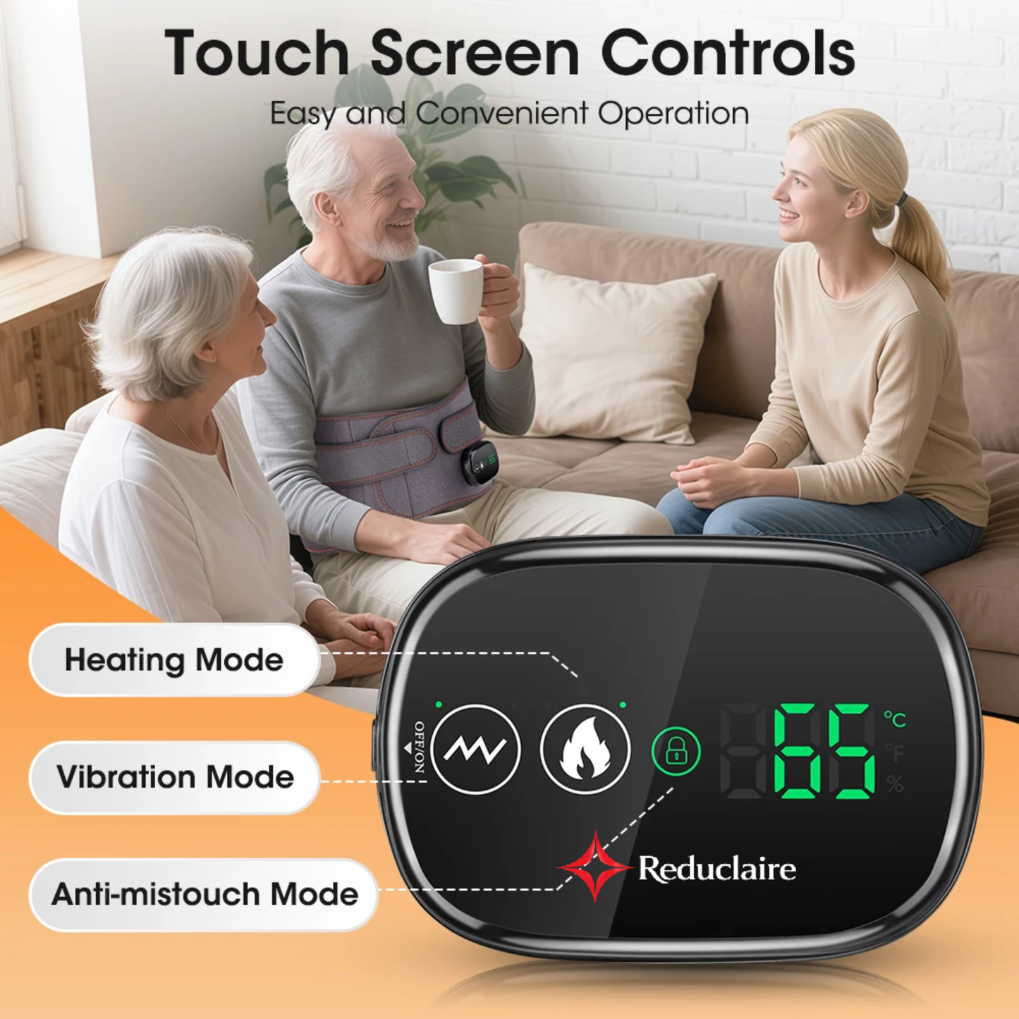 Reduclaire™ Heat Massage Belt